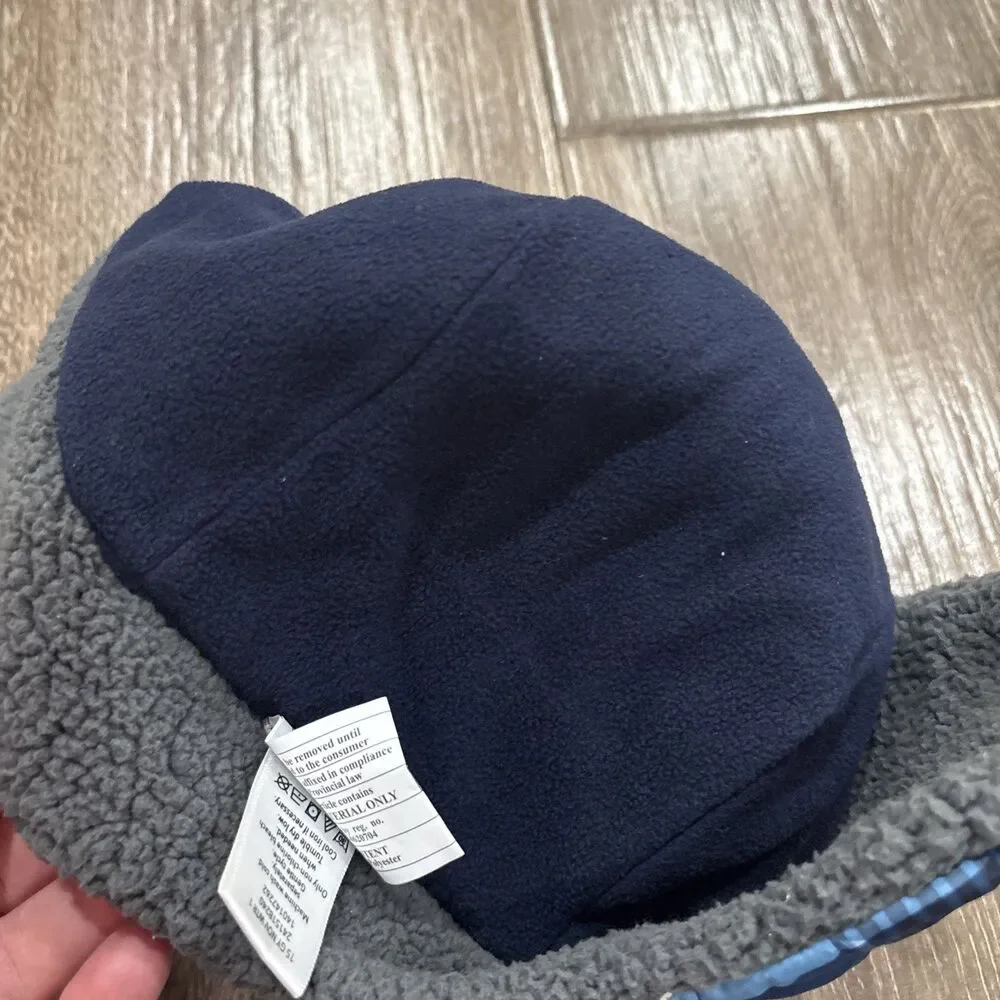 Gymboree Boys‎ Camouflage Winter Hat With Ear Coverage Boys Age 4-7 Fleece Lined